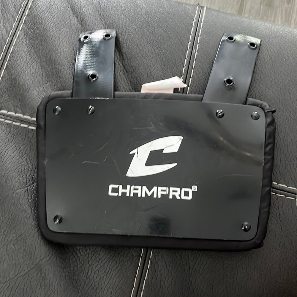Black Champro Backplate